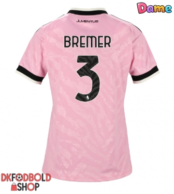 Juventus Gleison Bremer #3 Udebanetrøje Dame 2026-27 Kort ærmer Juventus Gleison Bremer #3 Udebanetrøje Dame 2026-27 Kort ærmer